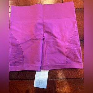 Lululemon purple/pink/magenta sculpt short. Size 10